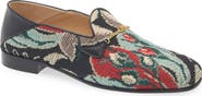Valentino Garavani Floral Jacquard Bit Loafer