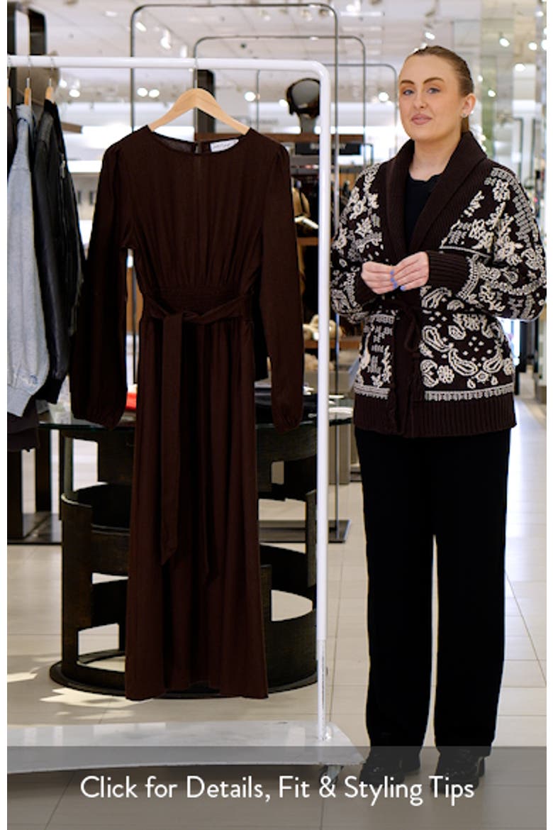 Roman Long Sleeve Maxi Dress video