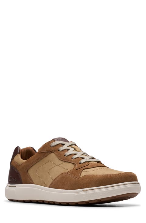 Mapstone Lace-Up Leather Sneaker (Men)