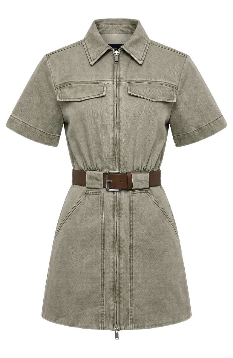NICHOLAS Embla Dress, Alternate, color, Sage