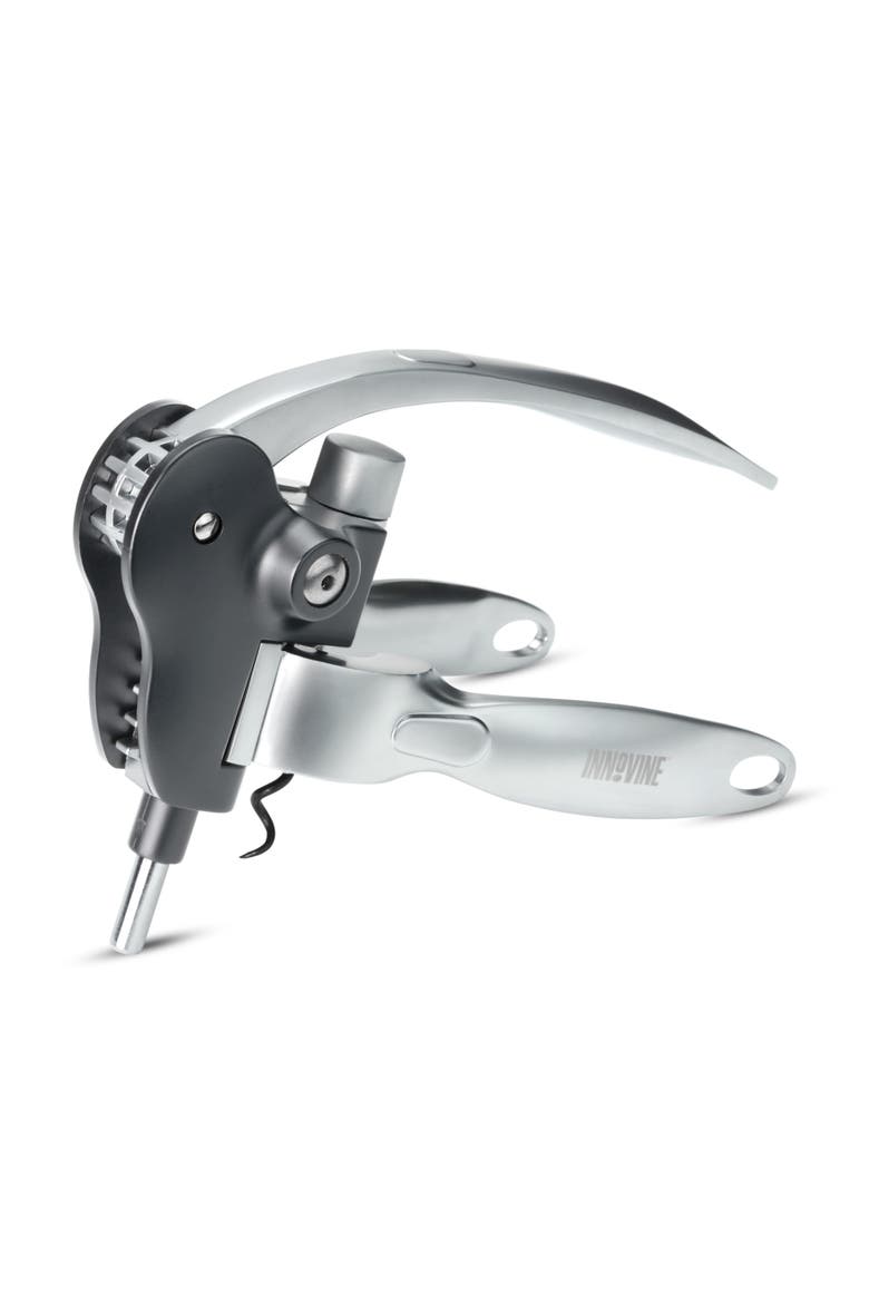 Horizontal Lever Corkscrew, Main, color, Black