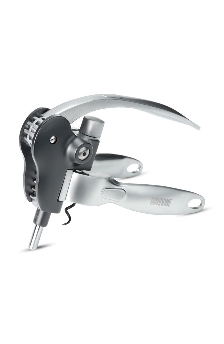 Innovine Horizontal Lever Corkscrew, Main, color, Black