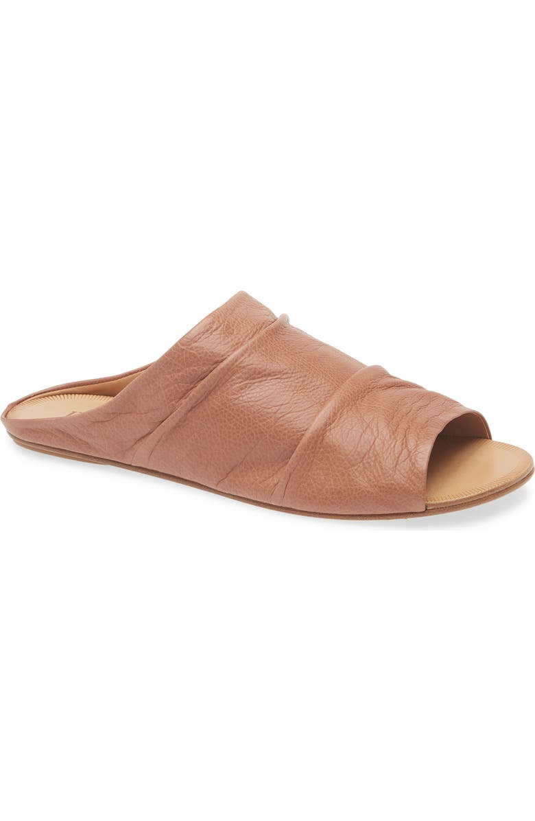 Pedro Garcia Perfecta Slide Sandal, Main, color, Pecan Clarabelle Calf