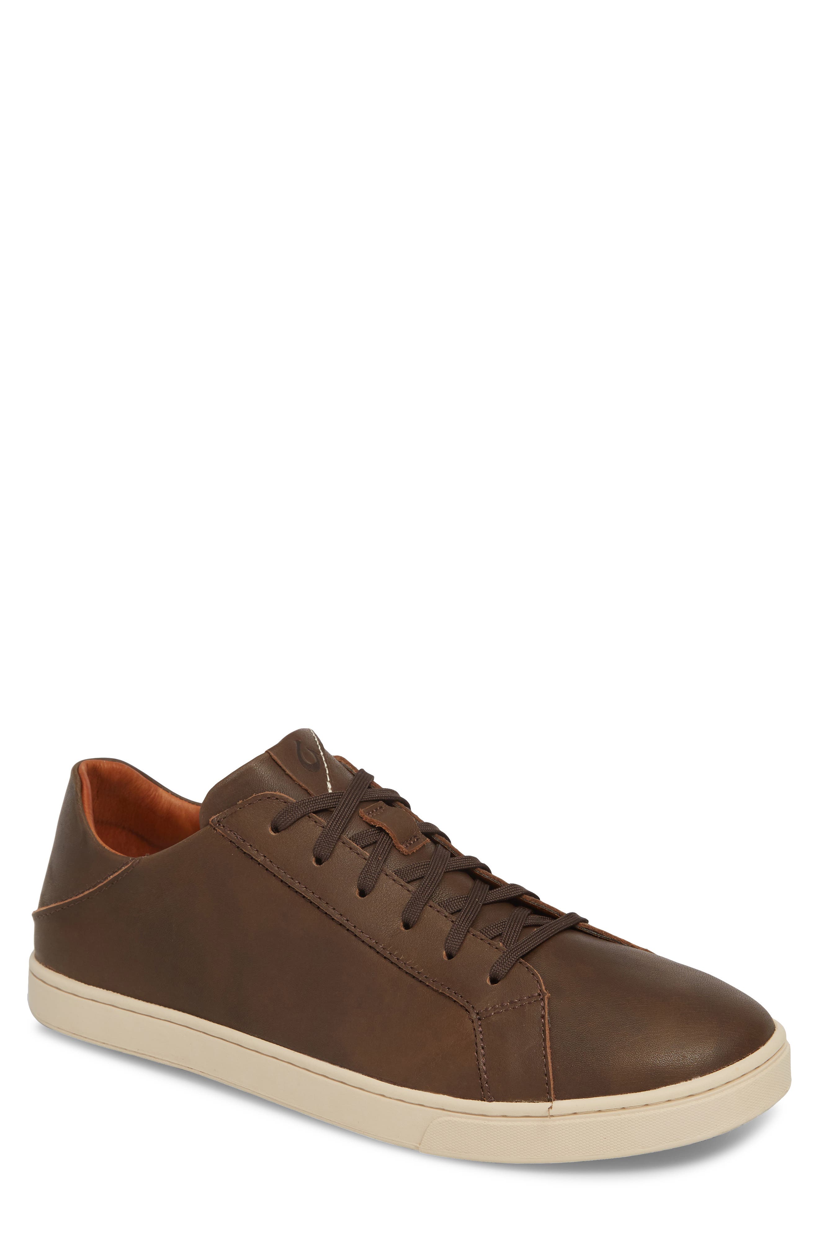 Kahu Pahana Sneaker, Main, color, ESPRESSO/ TAPA LEATHER