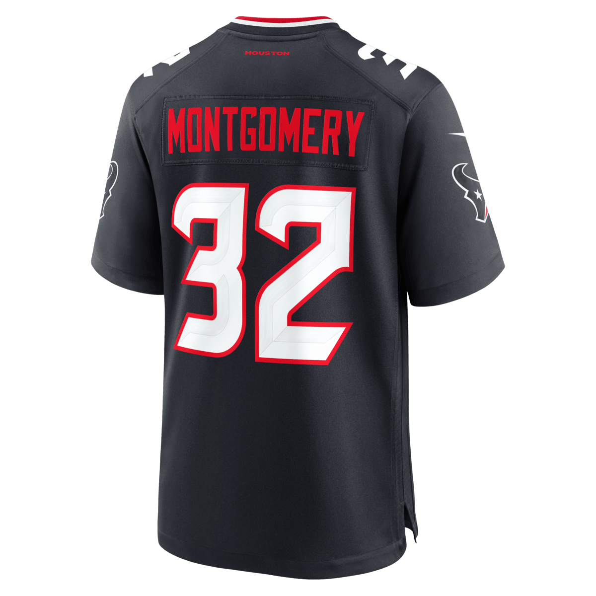 Nike Men's Nike David Montgomery Navy Houston Texans Game Jersey (Men ...