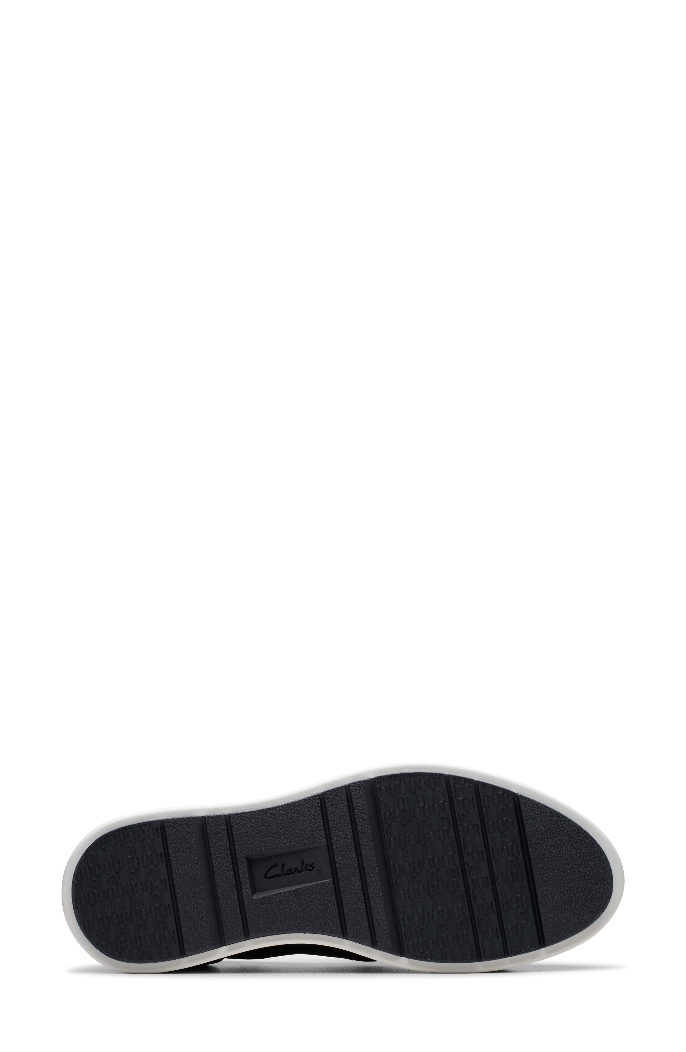 Clarks<sup>®</sup> Audreigh Star Platorm Slip-On Sneaker - Wide Width Available, Alternate, color, Black