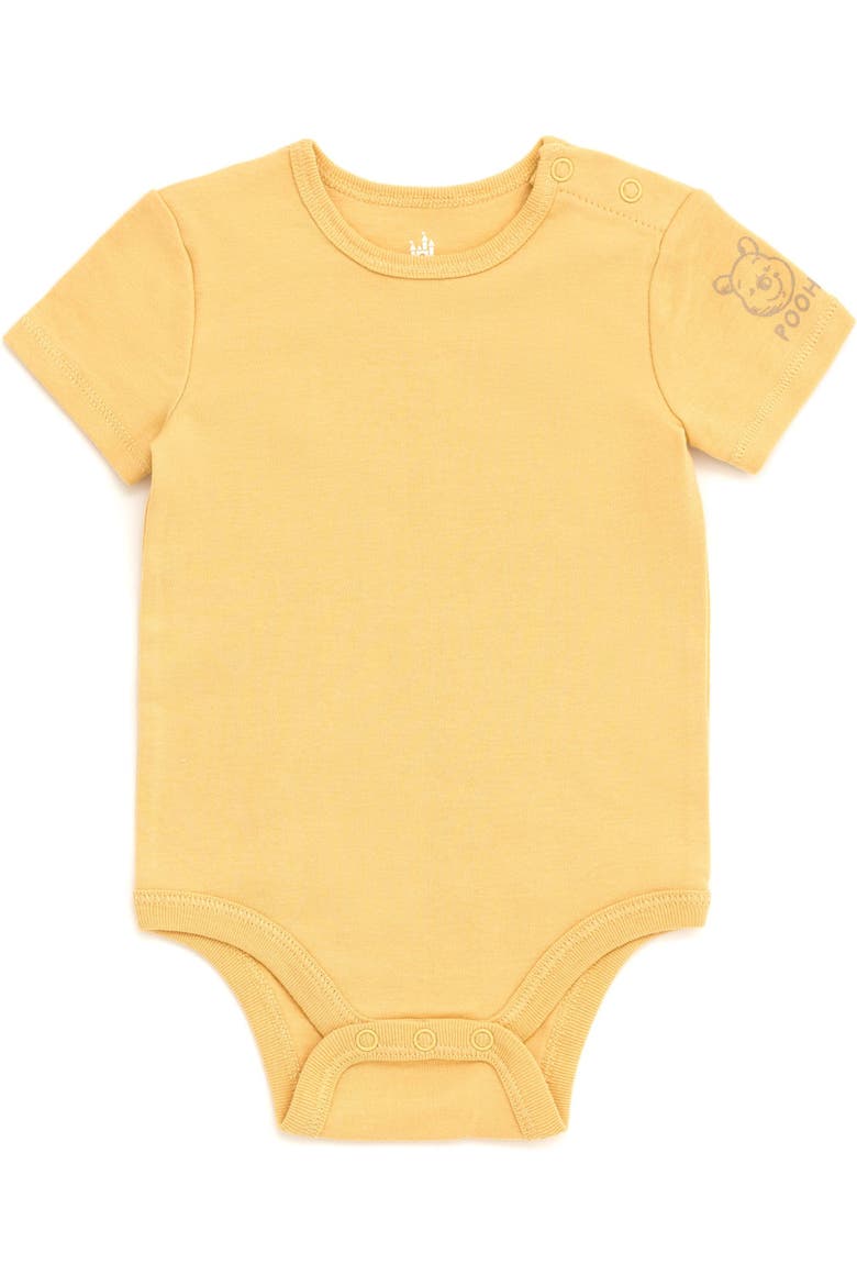 Winnie the Pooh 2-Piece Bodysuit and Shortall Set, Alternate, color, Winnie the Pooh Yellow
