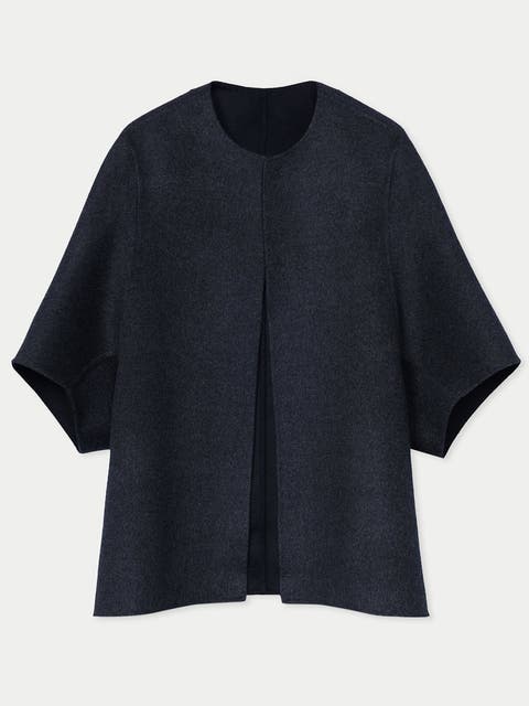 Cashmere Poncho Jacket