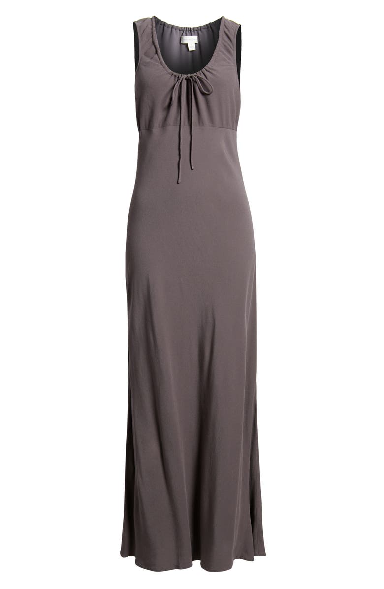 Treasure & Bond Ruched Bias Cut Maxi Dress, Alternate, color, 