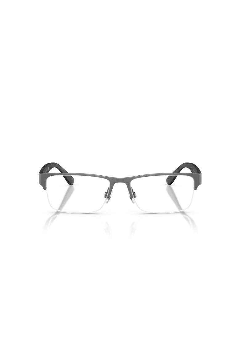 56mm Rectangle optical glasses, Alternate, color, Grey