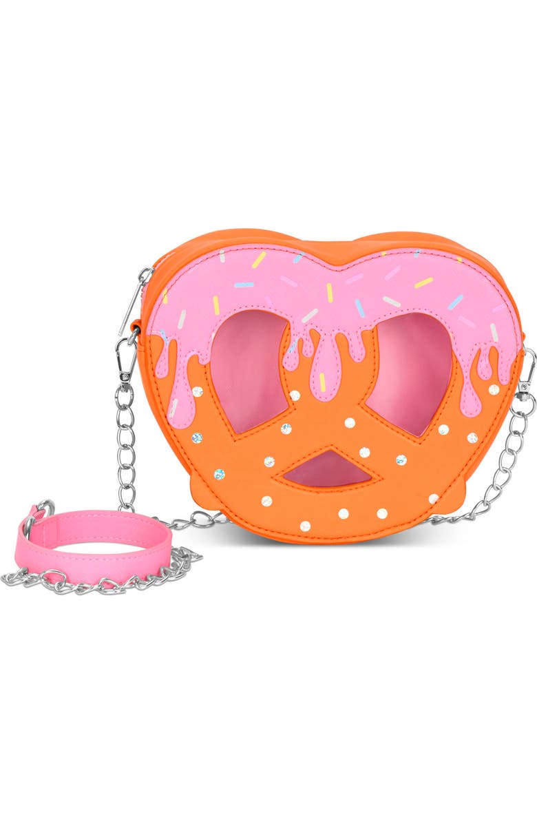 Iscream Kids' Pretzel Crossbody Bag, Main, color, Multi