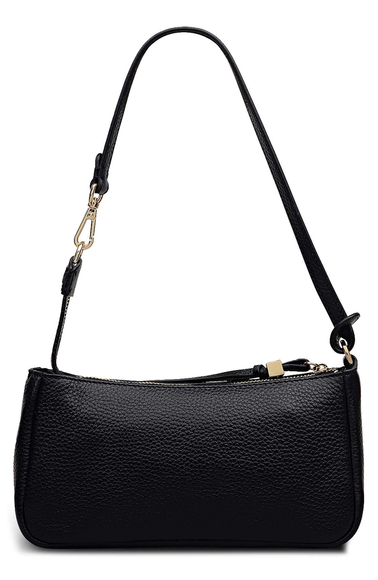 Radley Carlton Close Mini Zip Top Shoulder Bag, Alternate, color, Black