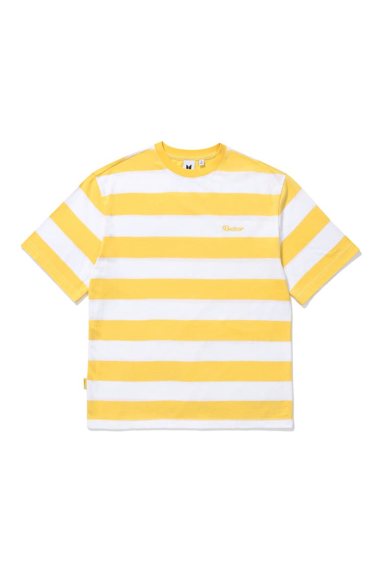 Gender Inclusive Butter Striped Short Sleeve T-Shirt, Main, color, MULTI COLOR
