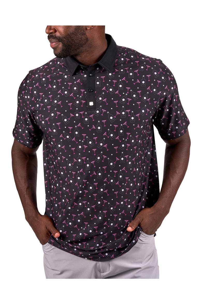 Liquid Luck Polo, Main, color, Black