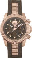 PHILIPP PLEIN Hurricane Silicone Strap Watch, 44mm