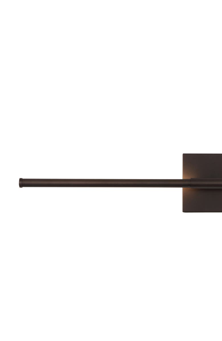 JONATHAN Y Makena Modern Minimalist Dimmable Integrated LED Metal Wall Sconce, Alternate, color, Oil Rubbed Bronze