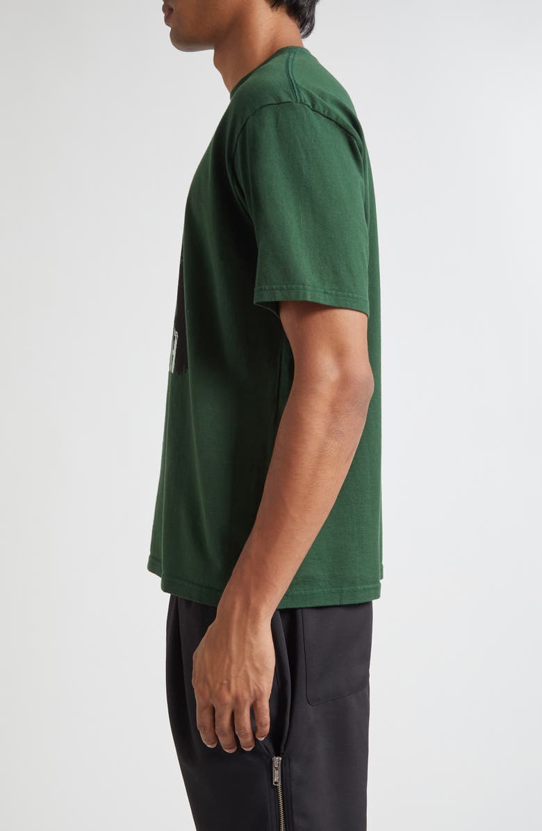 Undercover Horror Graphic T-Shirt, Alternate, color, Khaki Green