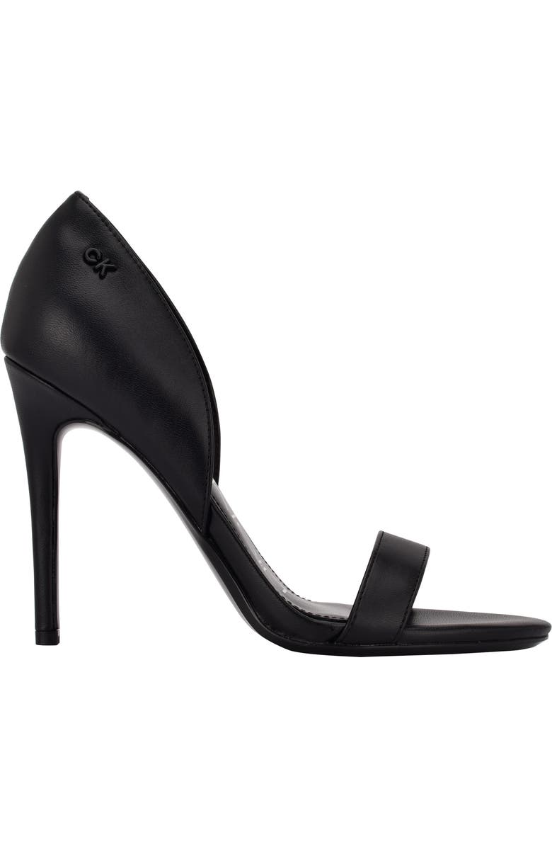 Calvin Klein Metino Open Toe Pump, Alternate, color,
