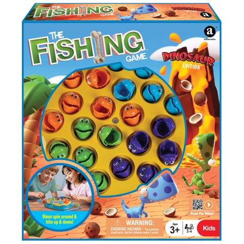 The Fishing Game Dinosaur Edition, Animated Catching Game