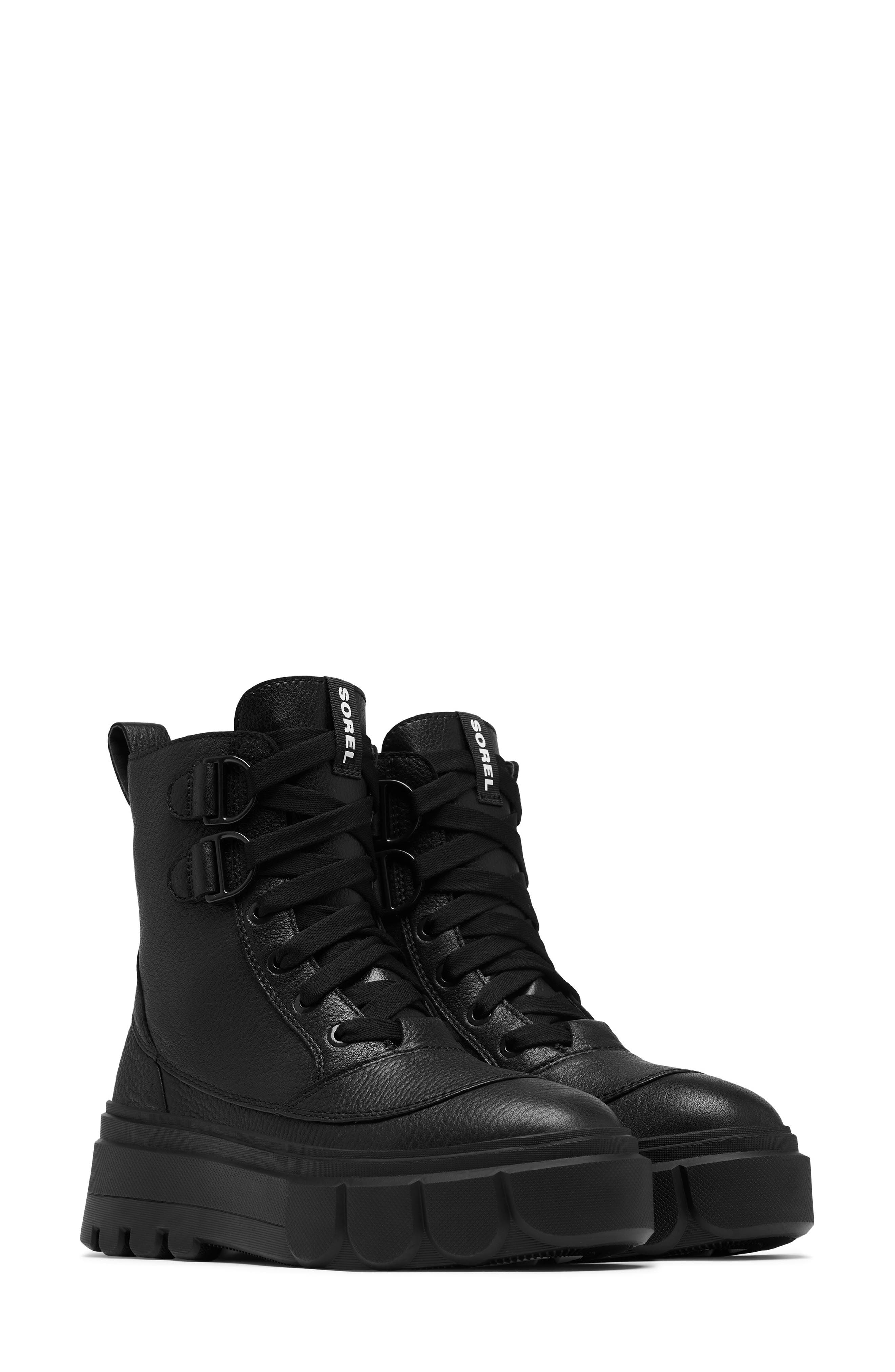 Caribou X Waterproof Leather Lace-Up Boot (Women) | Nordstrom