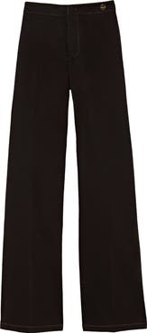Callas Milano Jane Cotton Stretch Flare Trouser