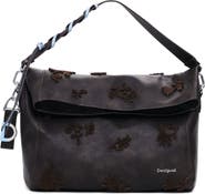 Desigual Faux Leather Top Handle Bag