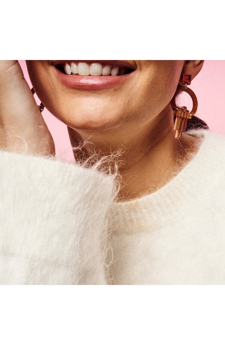 Toolally Petite Art Deco Chandeliers - Mocha & Champagne, Alternate, color, Mocha & Champagne