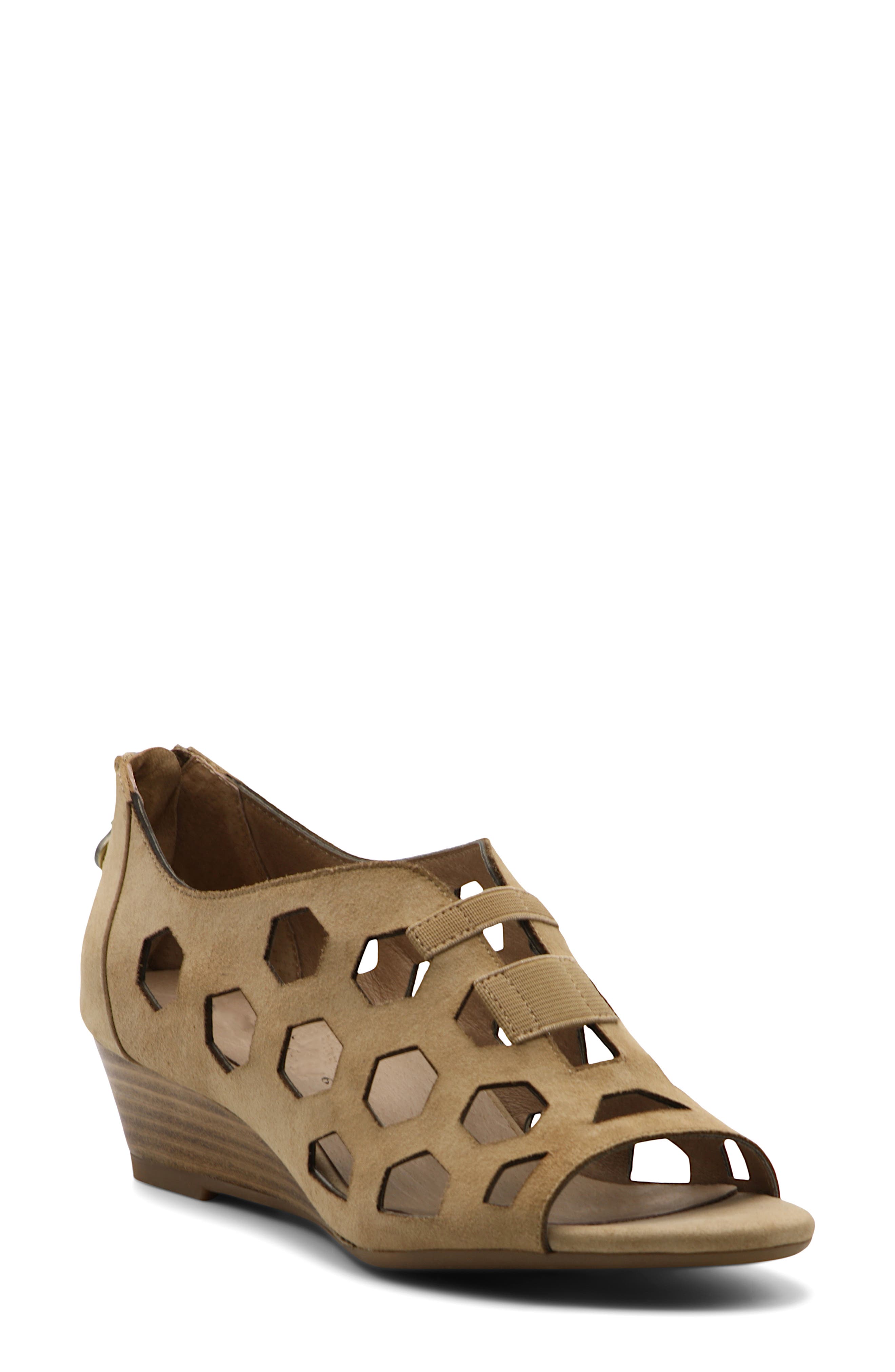 Bettye Muller Sean Wedge Sandal, Main, color, 