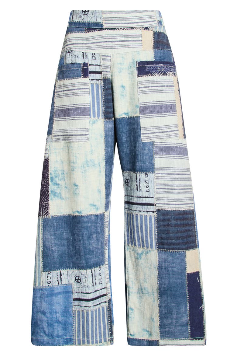 We The Free Symphony Patched Wide Leg Jeans, Alternate, color, RHYTHMS