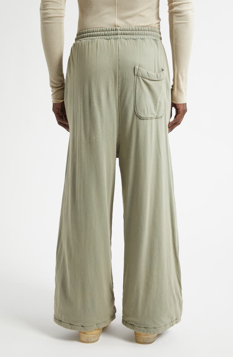LU'U DAN Wadded Bontans Wide Leg Sweatpants, Alternate, color, Vetiver