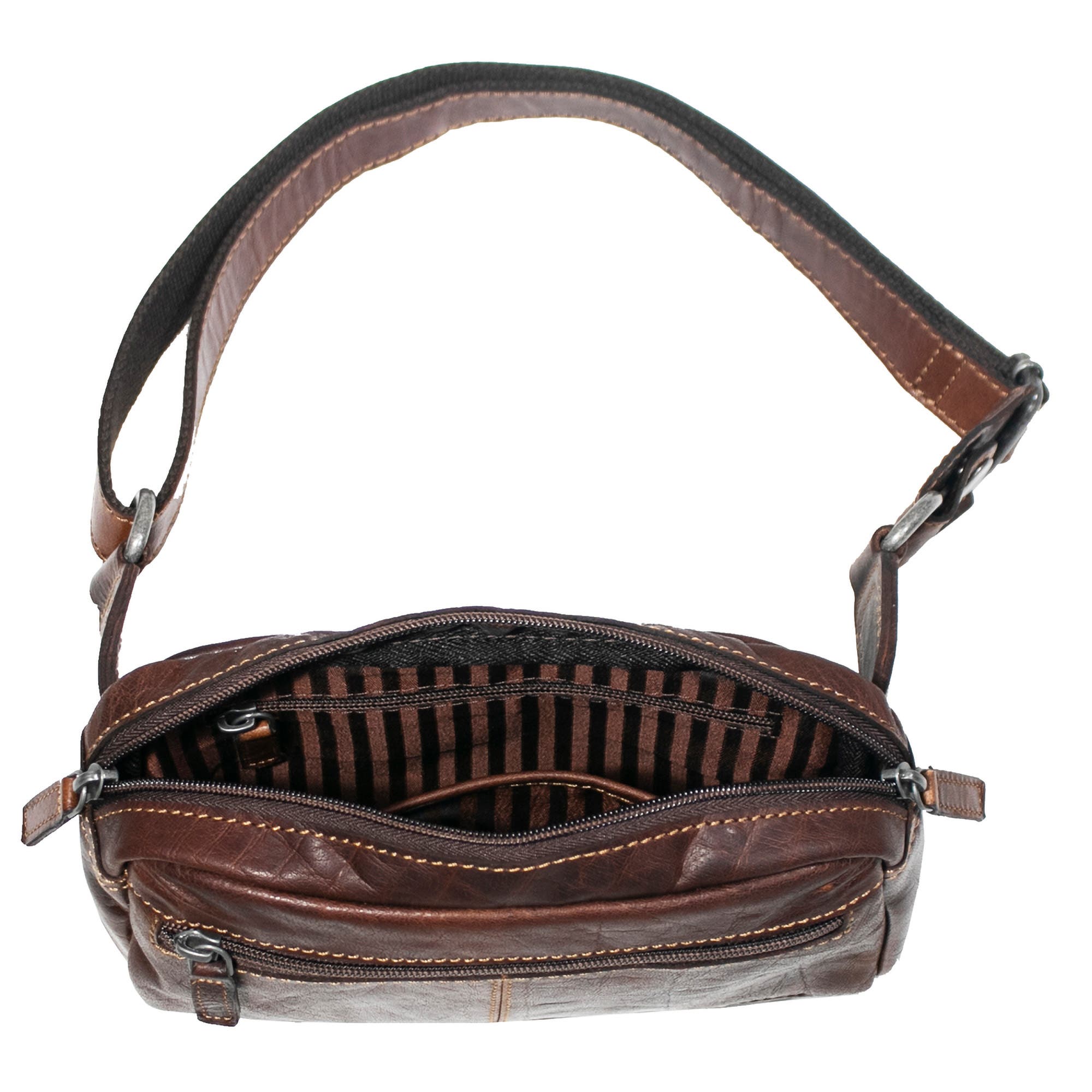 Voyager Large Travel Belt Bag, Alternate, color, Brown