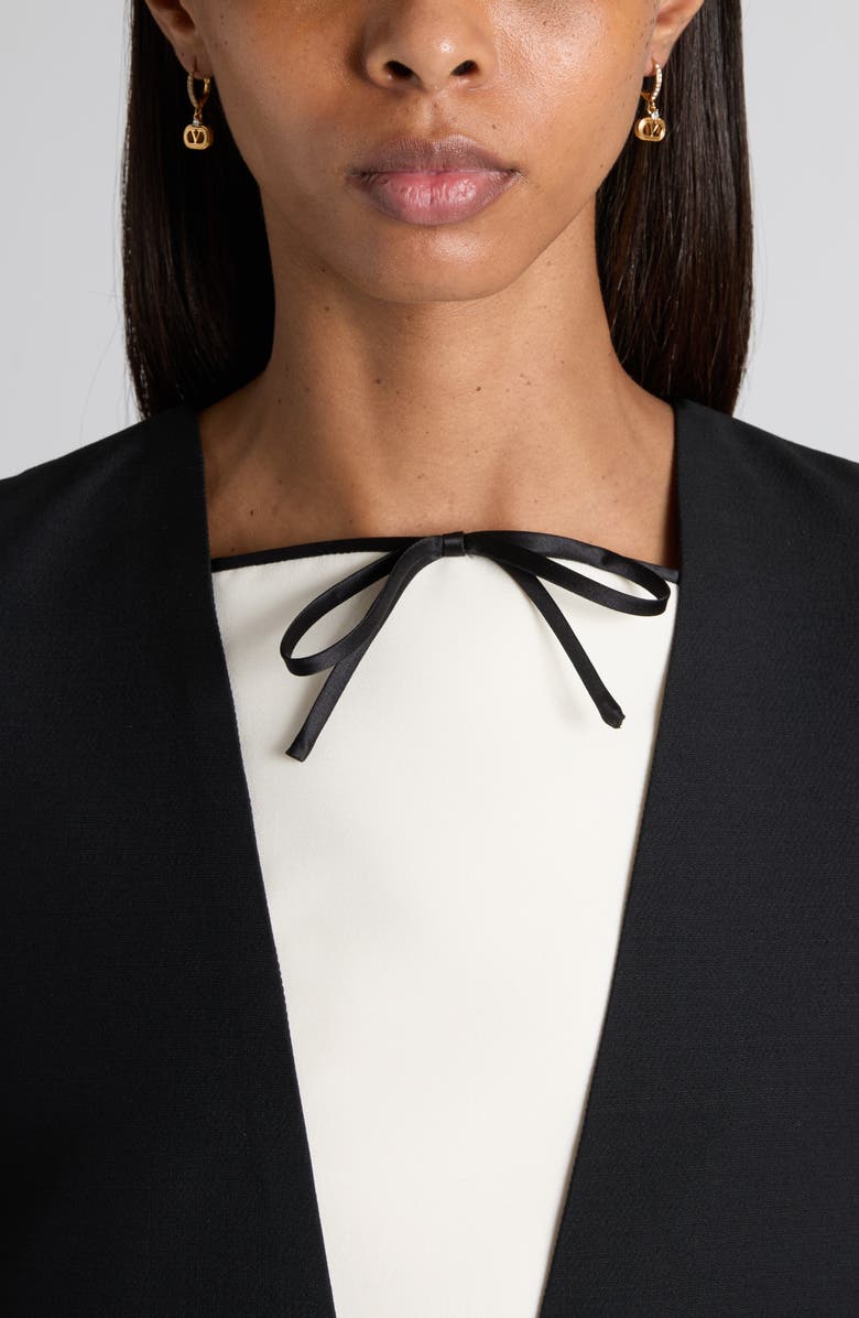 Valentino Garavani Ovalette VLOGO Drop Earrings, Alternate, color, Gold