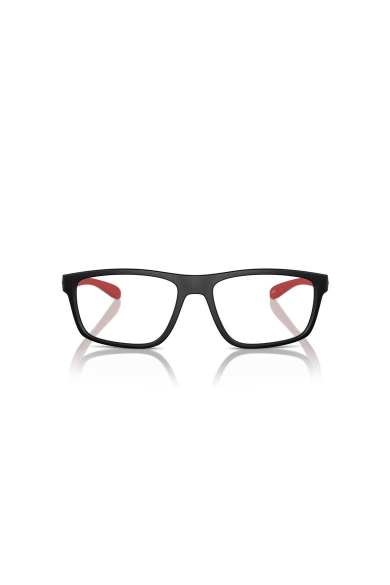 54mm Rectangle optical glasses, Alternate, color, Black