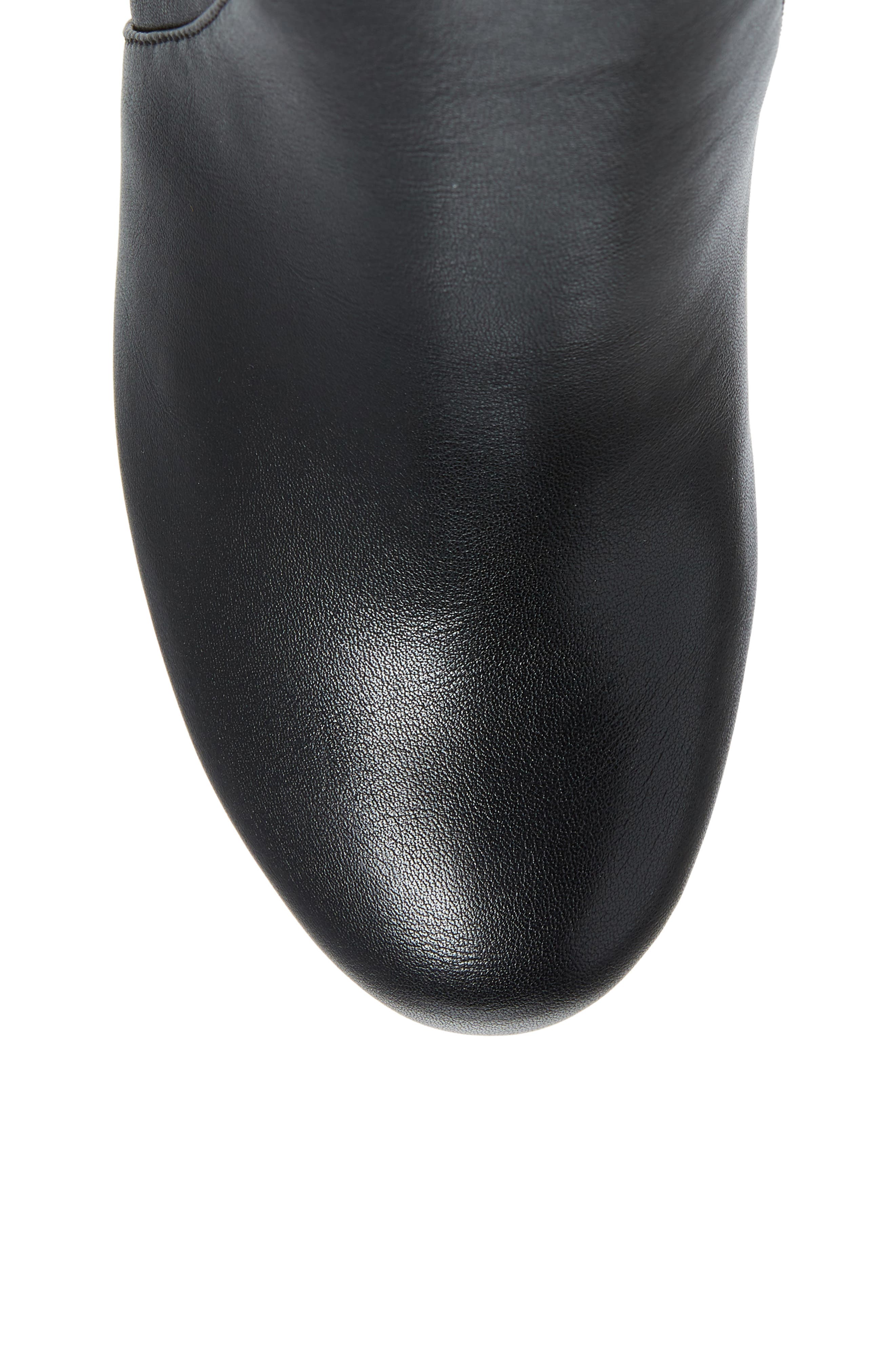 Bella Vita Troy Knee High Buckle Boot, Alternate, color, Black