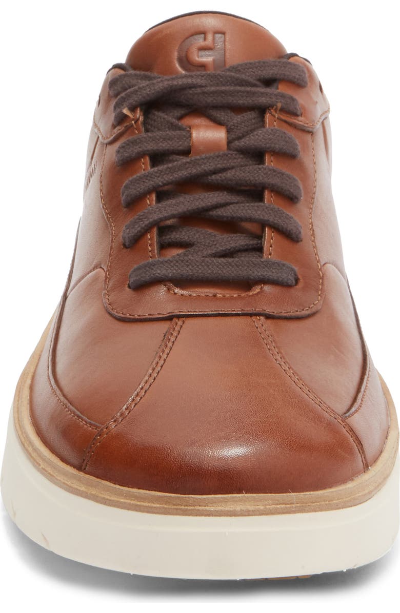 Cole Haan GrandPro FeatherArc Bike Toe Sneaker, Alternate, color, British/ Ivory/ Hickory