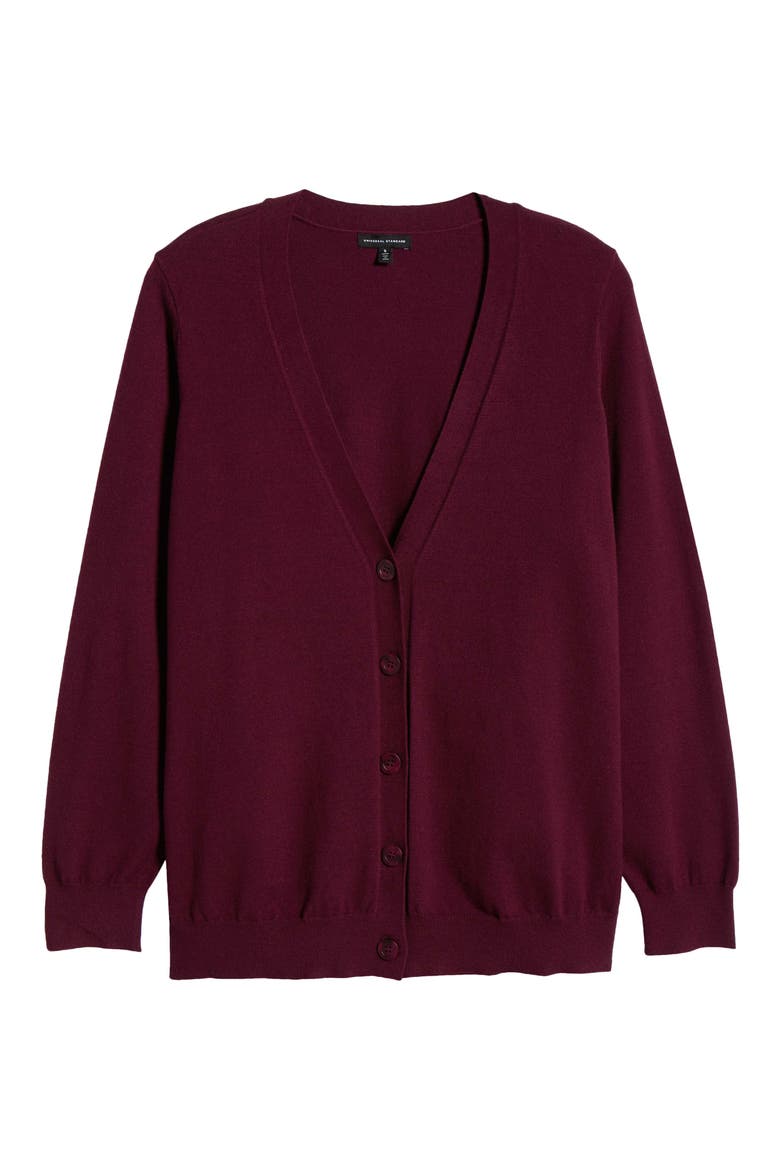 Cosmo Cardigan, Alternate, color, BLACK CHERRY