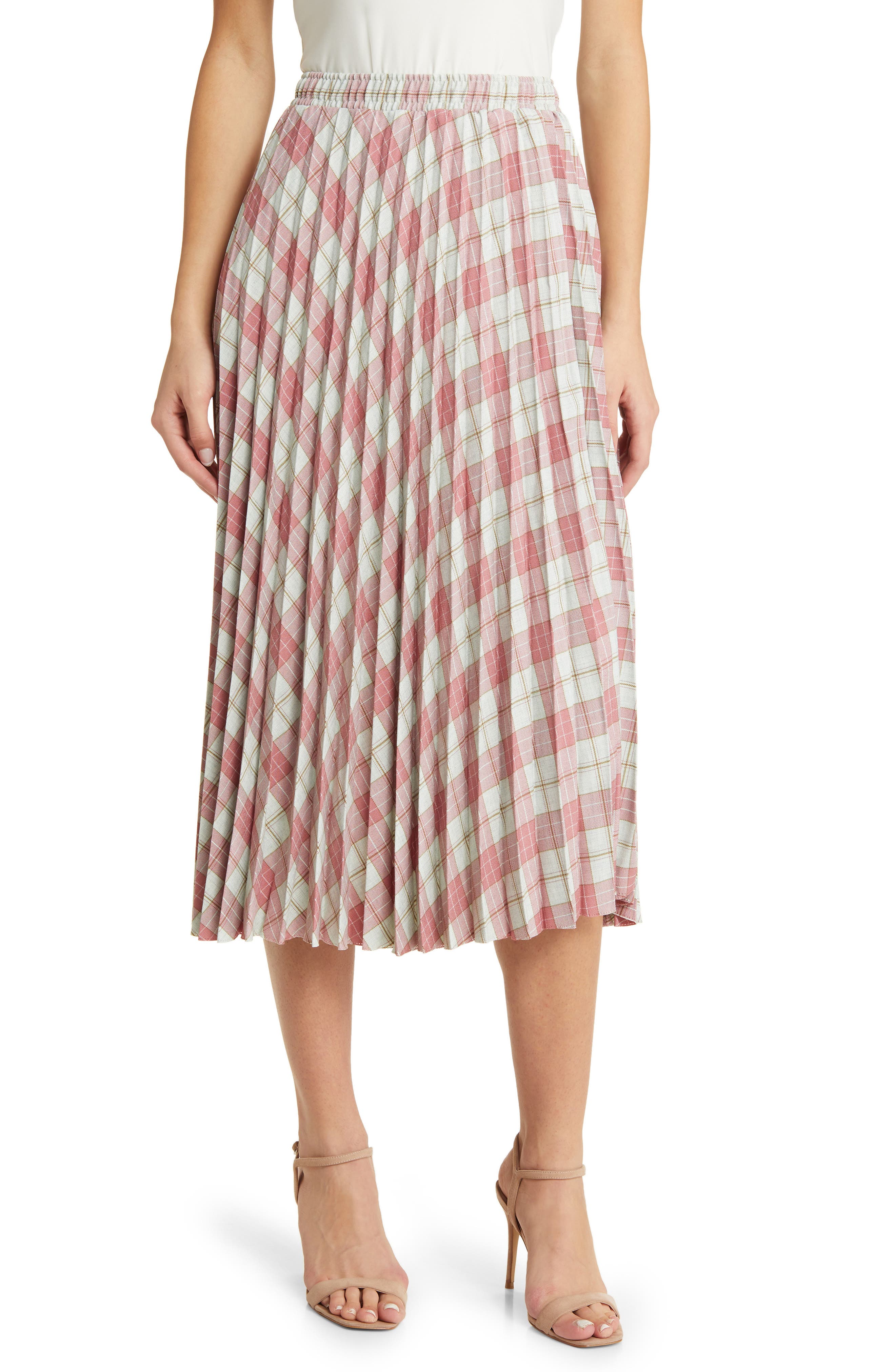 Robin Pleated Midi Skirt - image 3