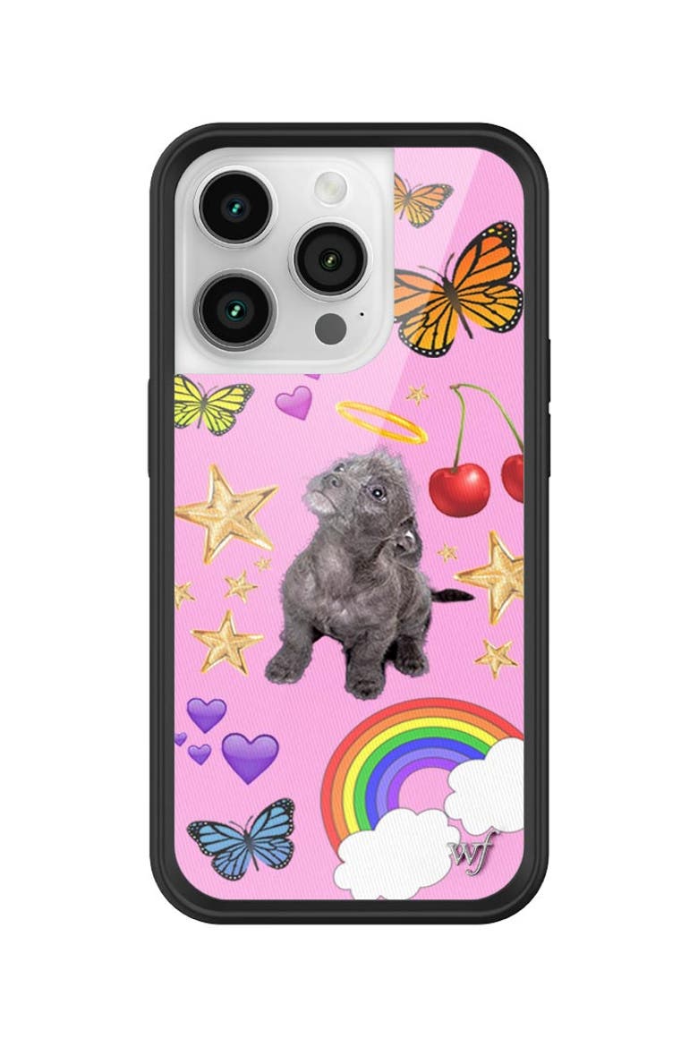 Puppy Love iPhone Case, Main, color, Pink