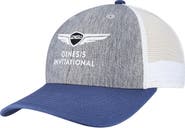 AHEAD Men's Ahead Gray Genesis Invitational Brant Mesh Adjustable Hat