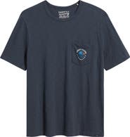 Faherty Jersey Short Sunwashed Pocket T-Shirt