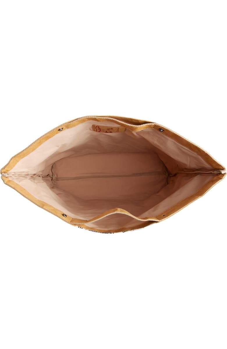 Martine Rose Fold Over Bag, Alternate, color, Bei