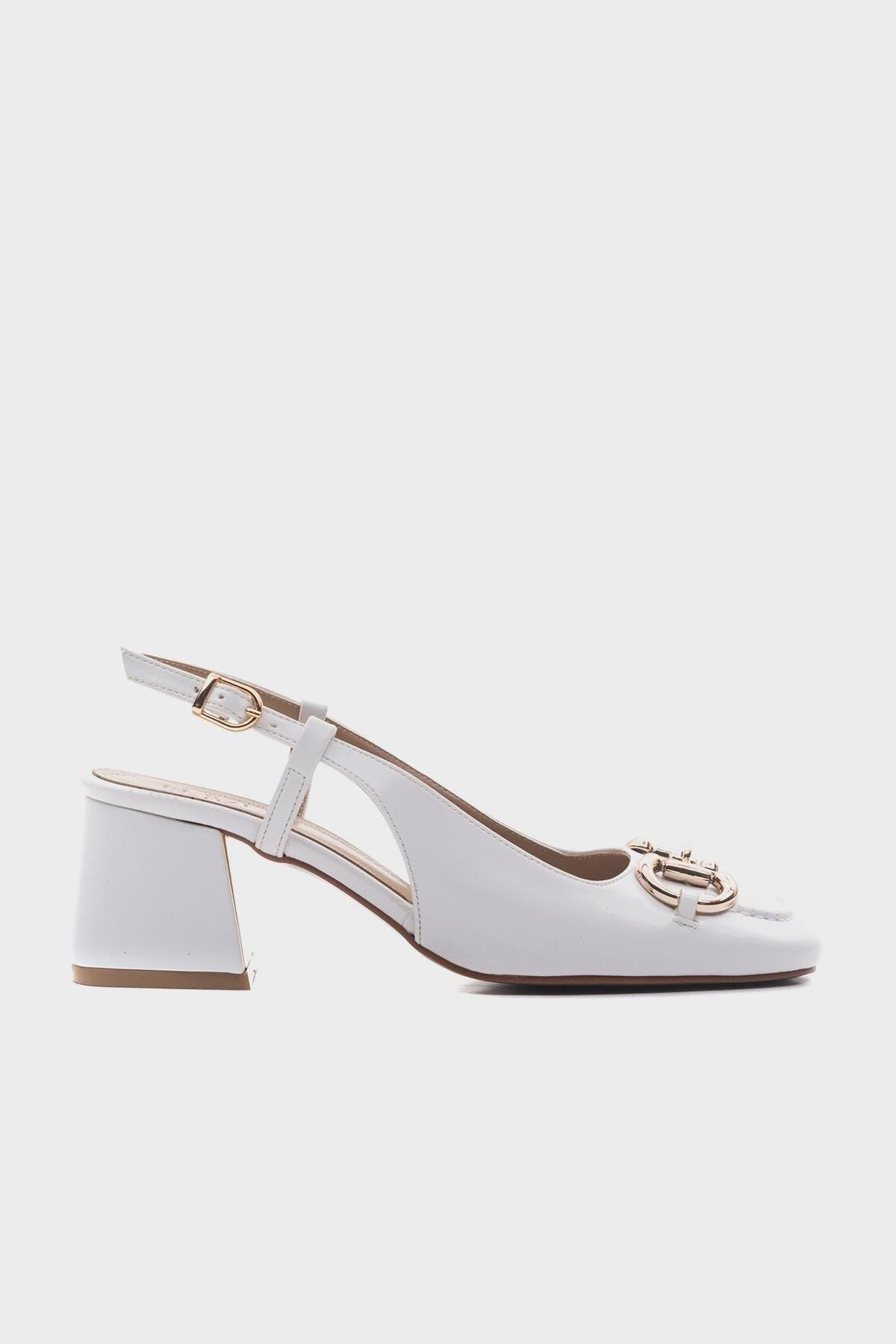 Karol Block Heel Pump, Alternate, color, White