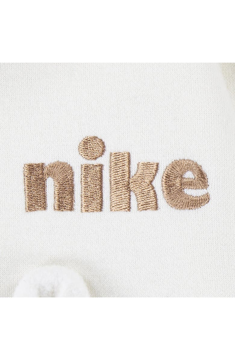Nike Animal Embroidered Fleece Hoodie & Joggers Set, Alternate, color, Pale Ivory