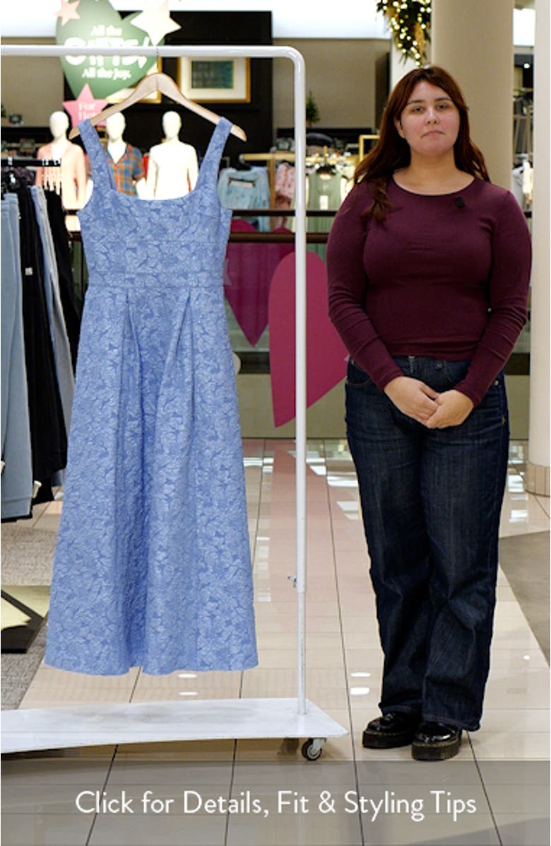 Floral Jacquard Gown, sales video thumbnail