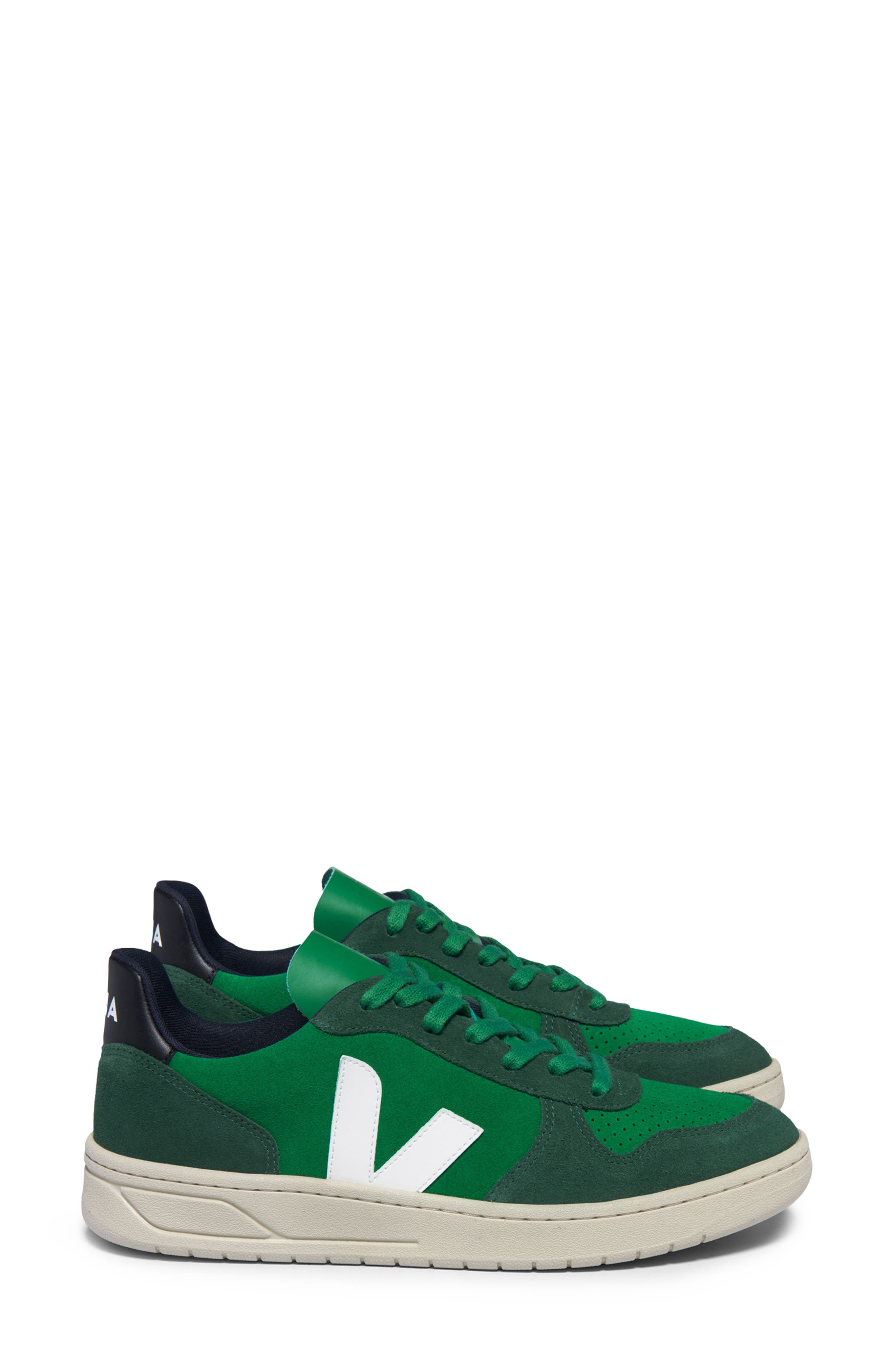 V-10 Sneaker, Alternate, color, EMERAUDE PIERRE BLACK
