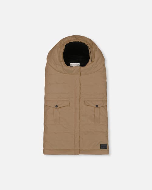 Deux Par Deux Gender Inclusive Evolutive Footmuff Designed For Car Seat And Stroller In Brown