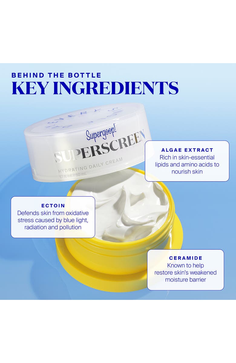 Supergoop!<sup>®</sup> Superscreen Daily Moisturizer SPF 40, Alternate, color, 