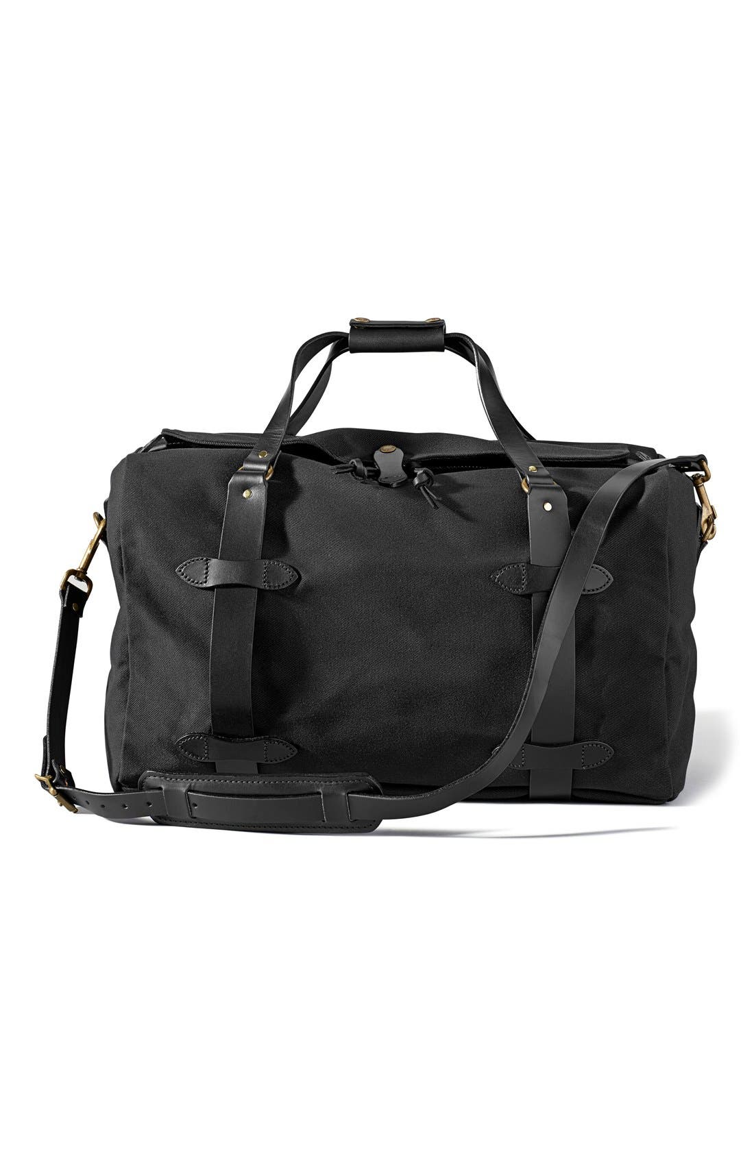 Medium Duffle Bag, Main, color, BLACK