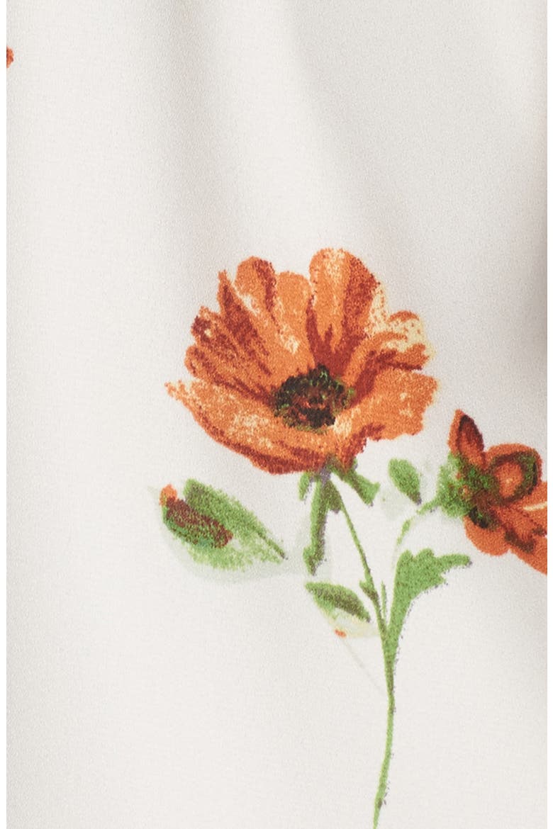 Silverlake Floral Ruffle Romper, Alternate, color, RUST FIELD FLOWERS