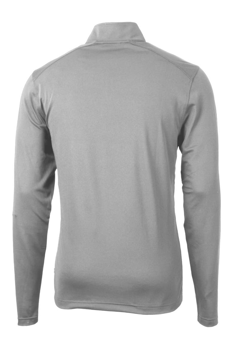Virtue Piqué Recycled Blend Quarter Zip Pullover, Alternate, color, POLISHED